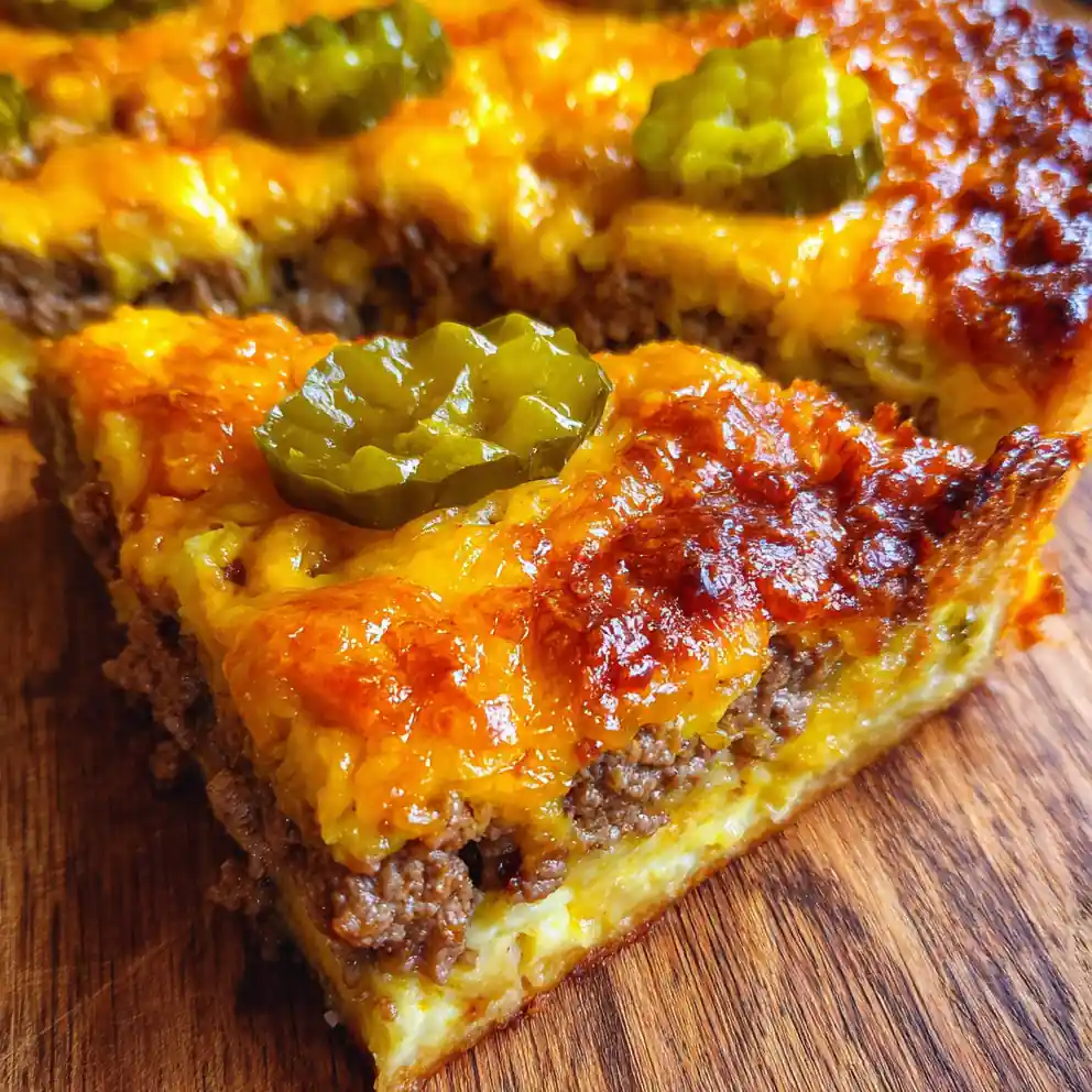 bisquick cheeseburger pie recipe Pickle Relish Top