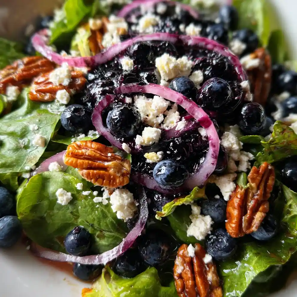 blueberry salad recipe Indigo Feta Toss