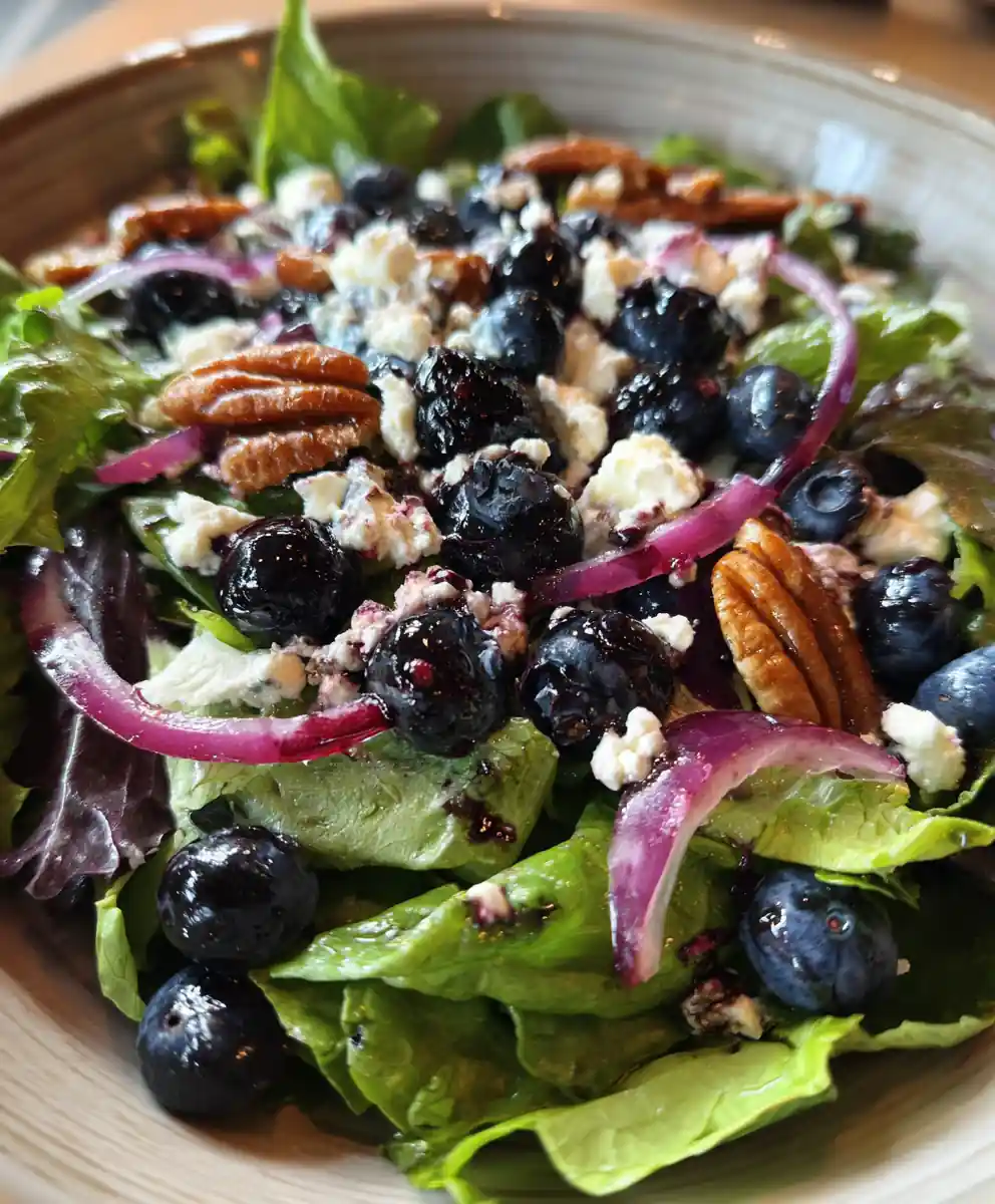blueberry salad recipe Indigo Feta Toss