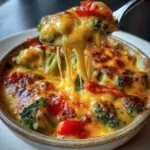 Broccoli Bake Recipe Cheddar Melt And Red Pepper 1762522521.3118505