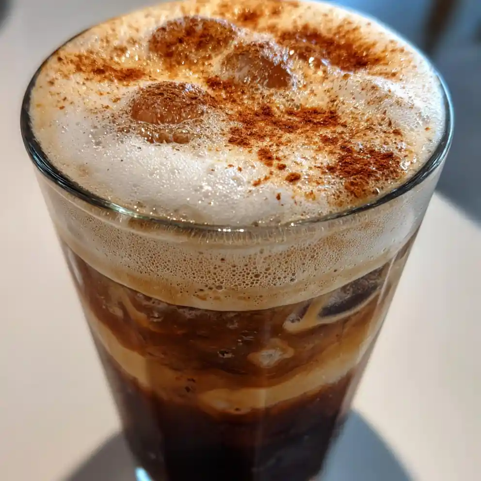 brown sugar shaken espresso recipe Iced Cinnamon Foam Cap