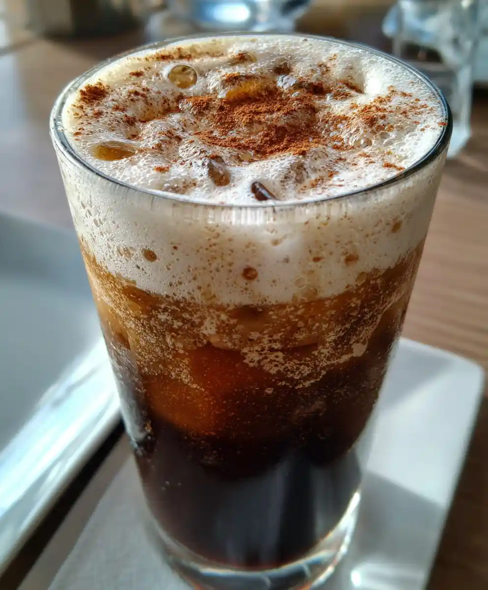 brown sugar shaken espresso recipe Iced Cinnamon Foam Cap