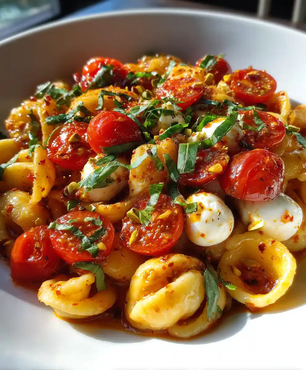 caprese pasta salad recipe