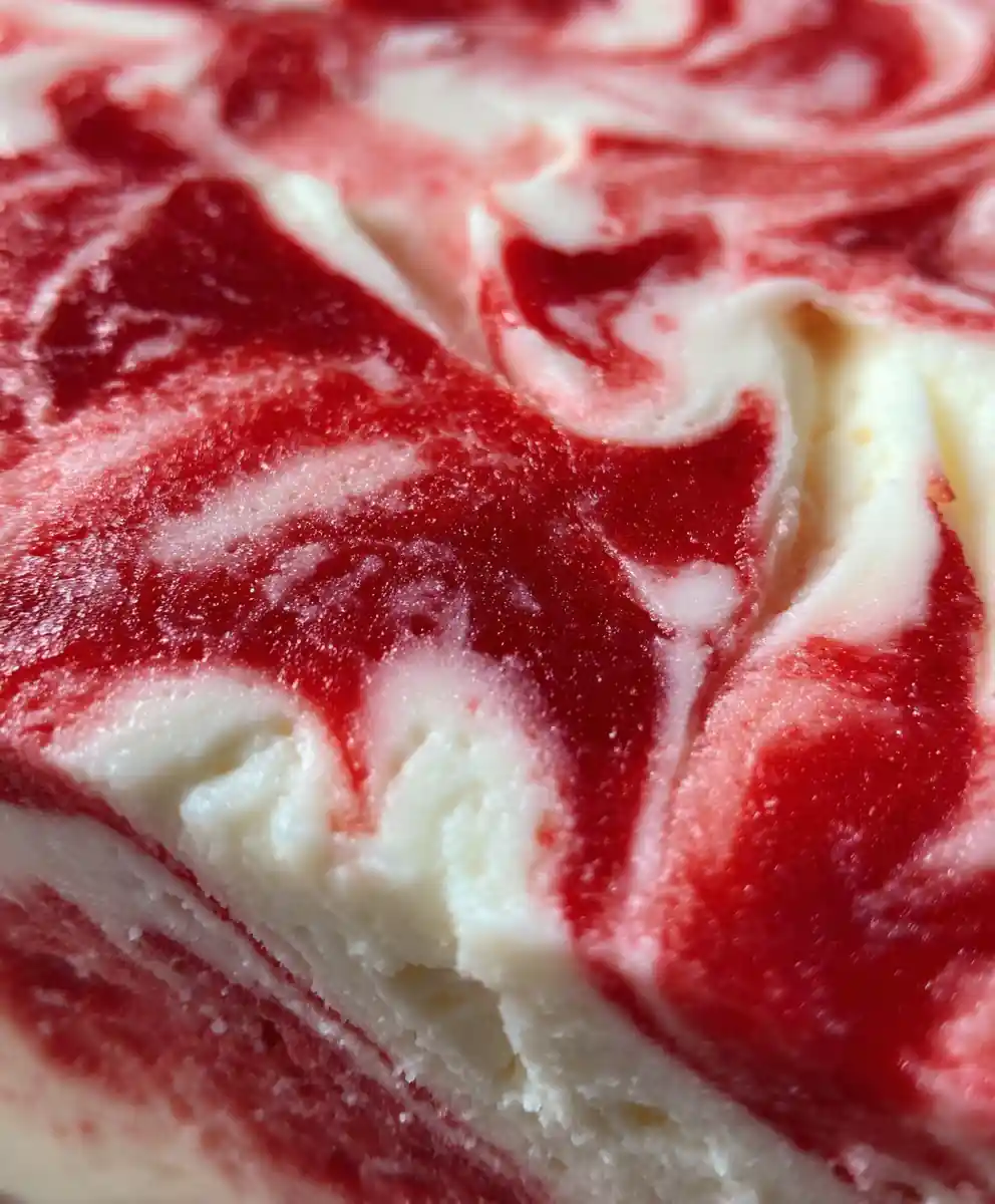 cheesecake filling recipe Strawberry Marble Swirl