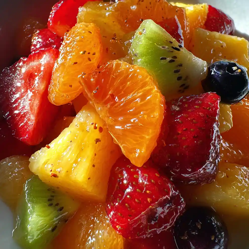 fresh fruit salad recipe Rainbow Citrus Shine