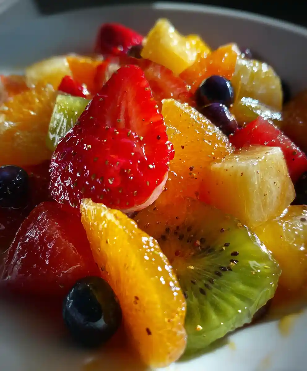 fresh fruit salad recipe Rainbow Citrus Shine