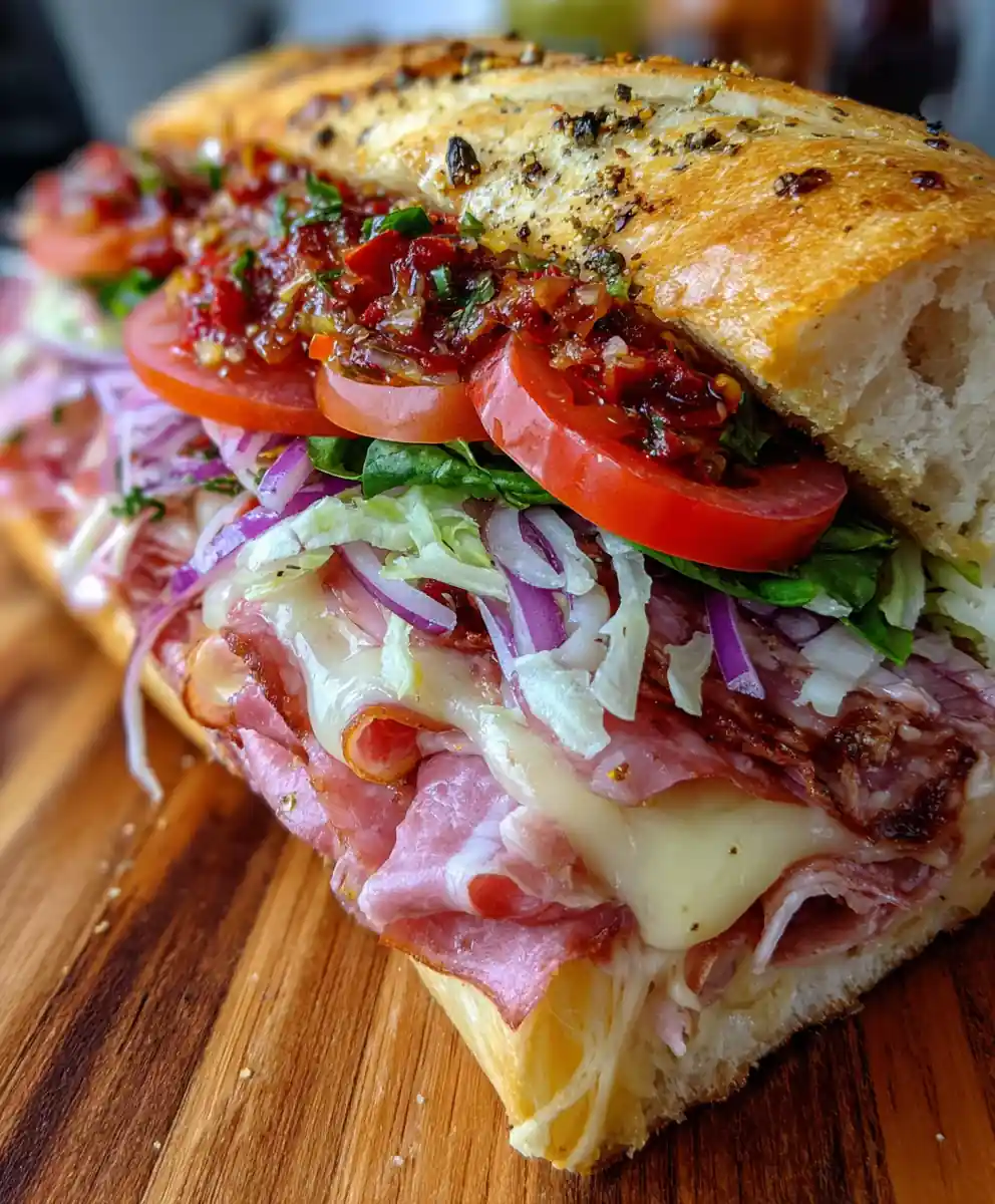Grinder Sandwich Recipe Cherry Pepper Relish And Provolone 7 grinder sandwich recipe Cherry Pepper Relish and Provolone