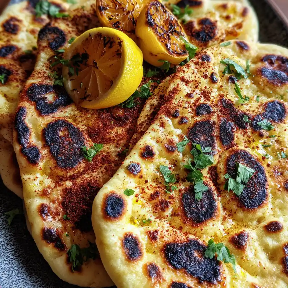 homemade naan bread recipe