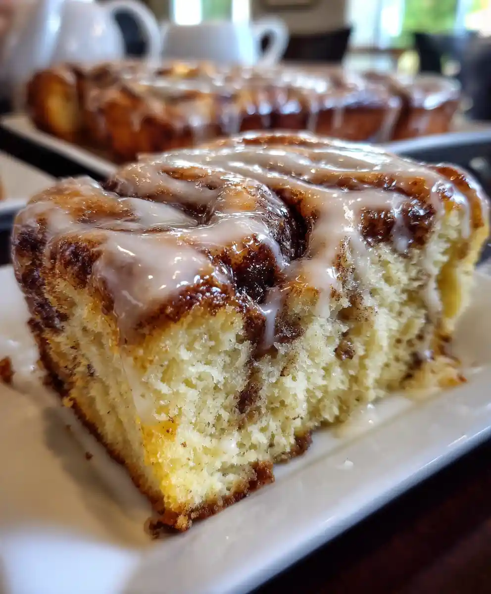honeybun cake recipe Cinnamon Swirl Glaze