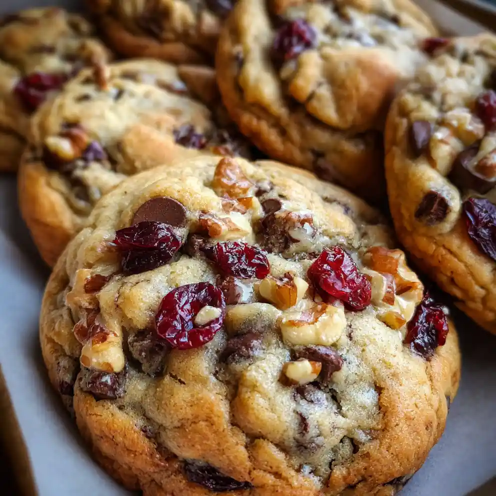 levain cookies recipe Cranberry Walnut Giant Chips