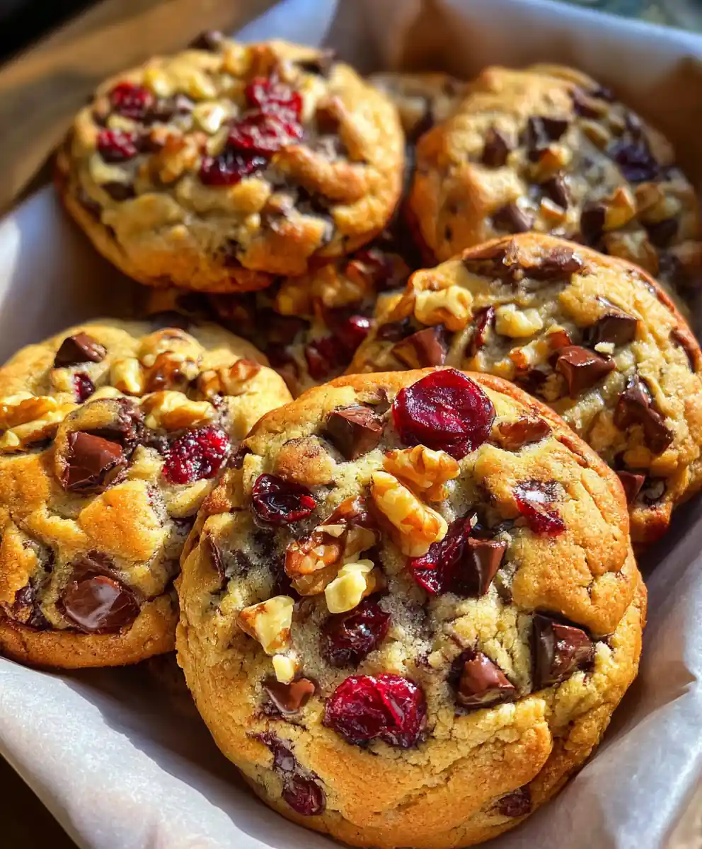levain cookies recipe Cranberry Walnut Giant Chips
