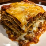 Mexican Lasagna Recipe With Tortillas Roja Verde Layered Stack 1762477060.819487