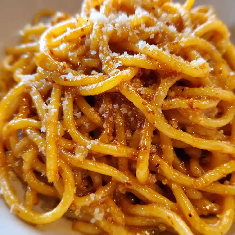 miso pasta recipe Amber Buttered Noodles