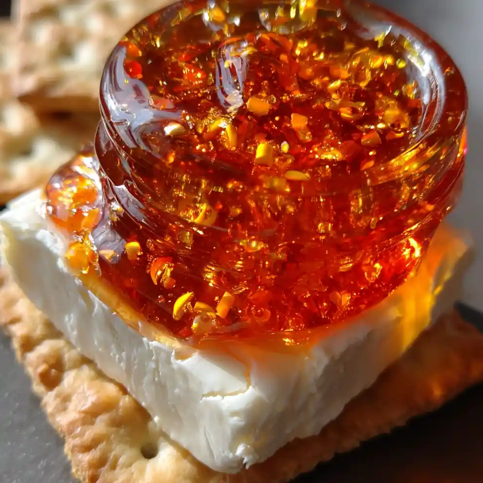 pepper jelly recipe for canning Sunset Pepper Flecked