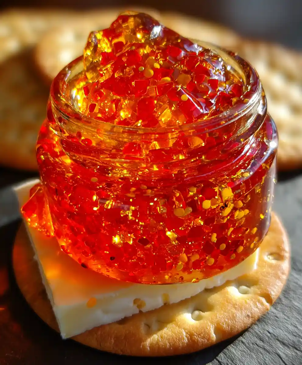 pepper jelly recipe for canning Sunset Pepper Flecked