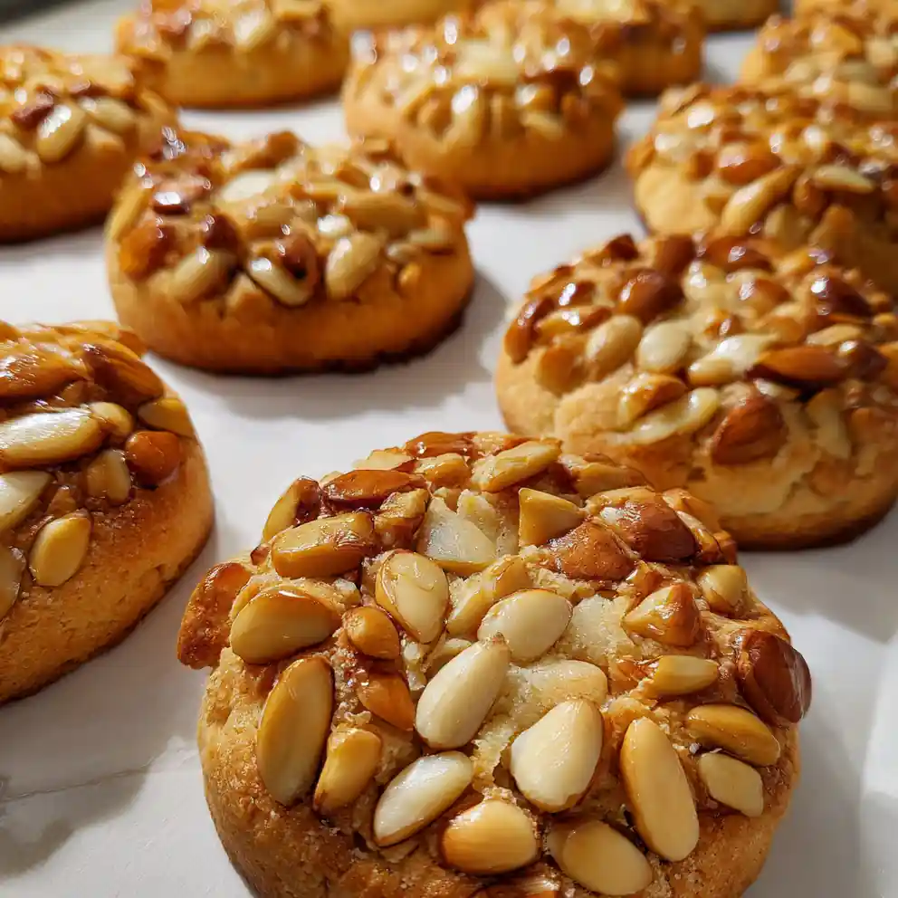 pignoli cookie recipe Golden Pine Nut Studded