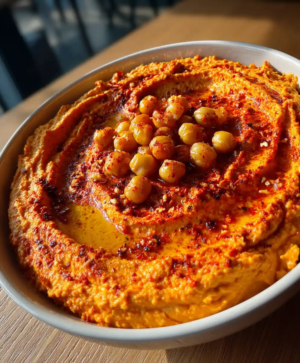 Roasted Red Pepper Hummus Recipe Fire Roasted Scarlet 7 roasted red pepper hummus recipe Fire Roasted Scarlet