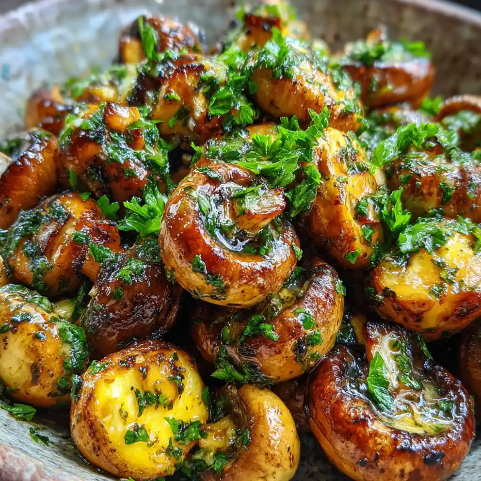 Sauteed Mushroom Recipe Garlic Butter With Parsley Green 1762519250.051864