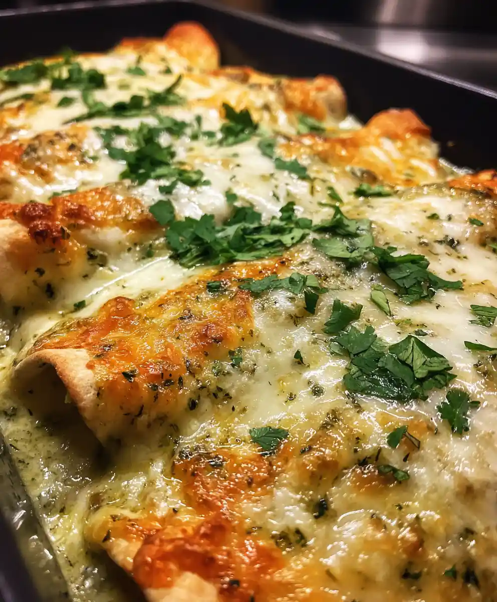 sour cream enchiladas recipe Verde Crema Smothered