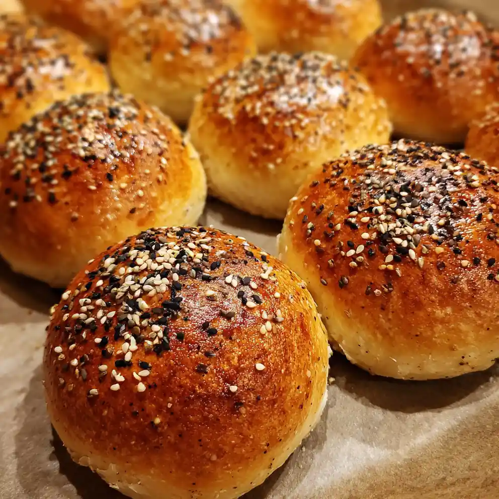 Sourdough Buns Recipe Burnished Seeded Rolls 6 sourdough buns recipe Burnished Seeded Rolls