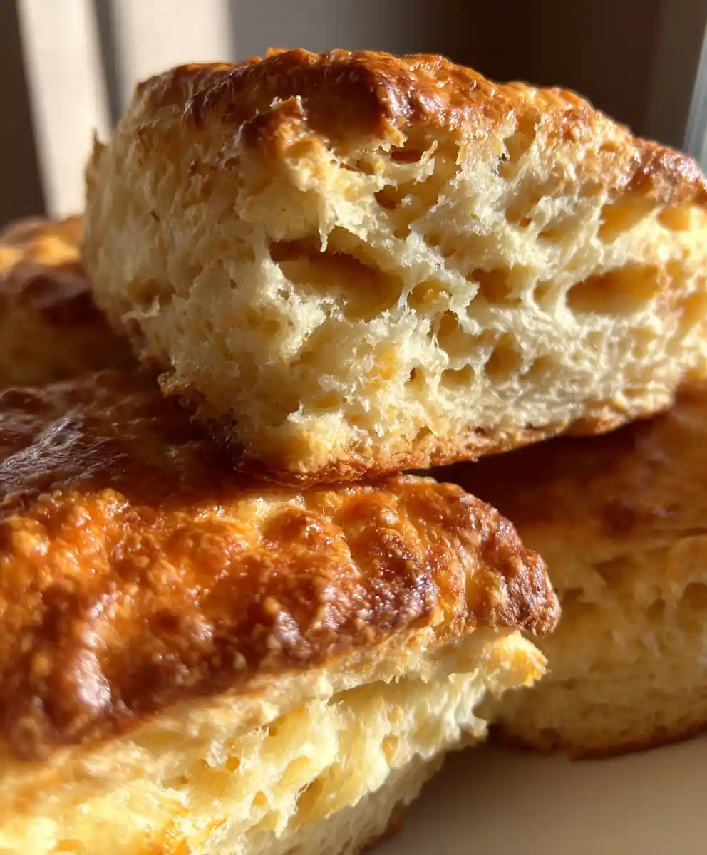 sourdough discard biscuit recipe Golden Flake Skillet