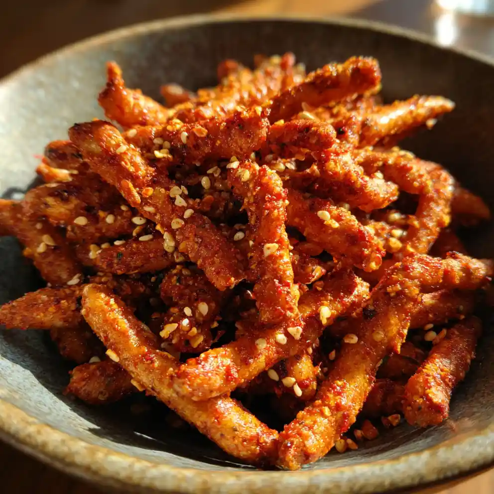 Spicy Pretzel Recipe Chili Dust And Sesame Specks 1762694795.4150186