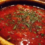 Tomato Gravy Recipe Brick Red With Basil Butter 1762500914.9738894
