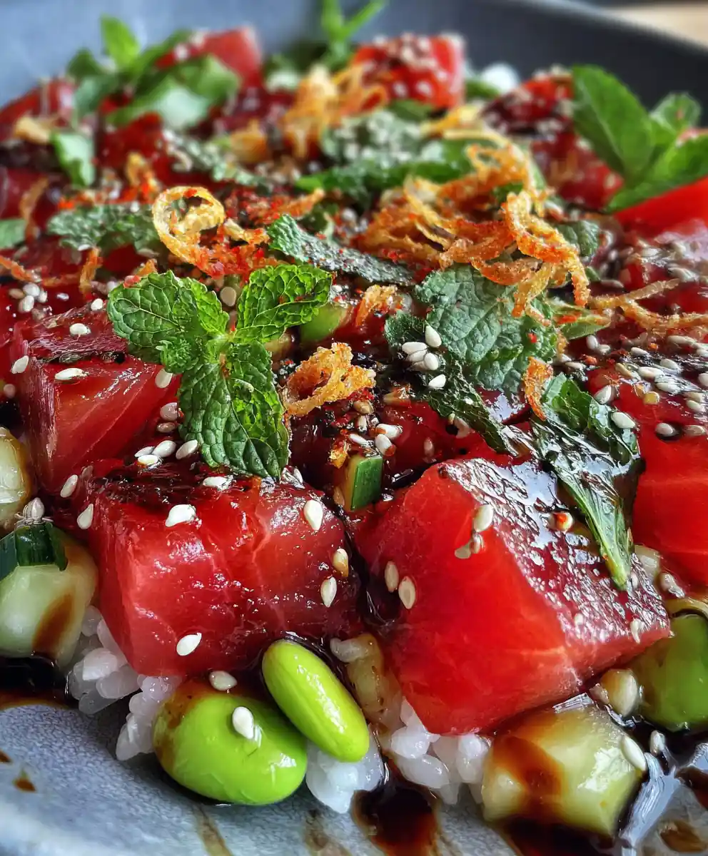Tuna Poke Bowl Recipe 7 tuna poke bowl recipe