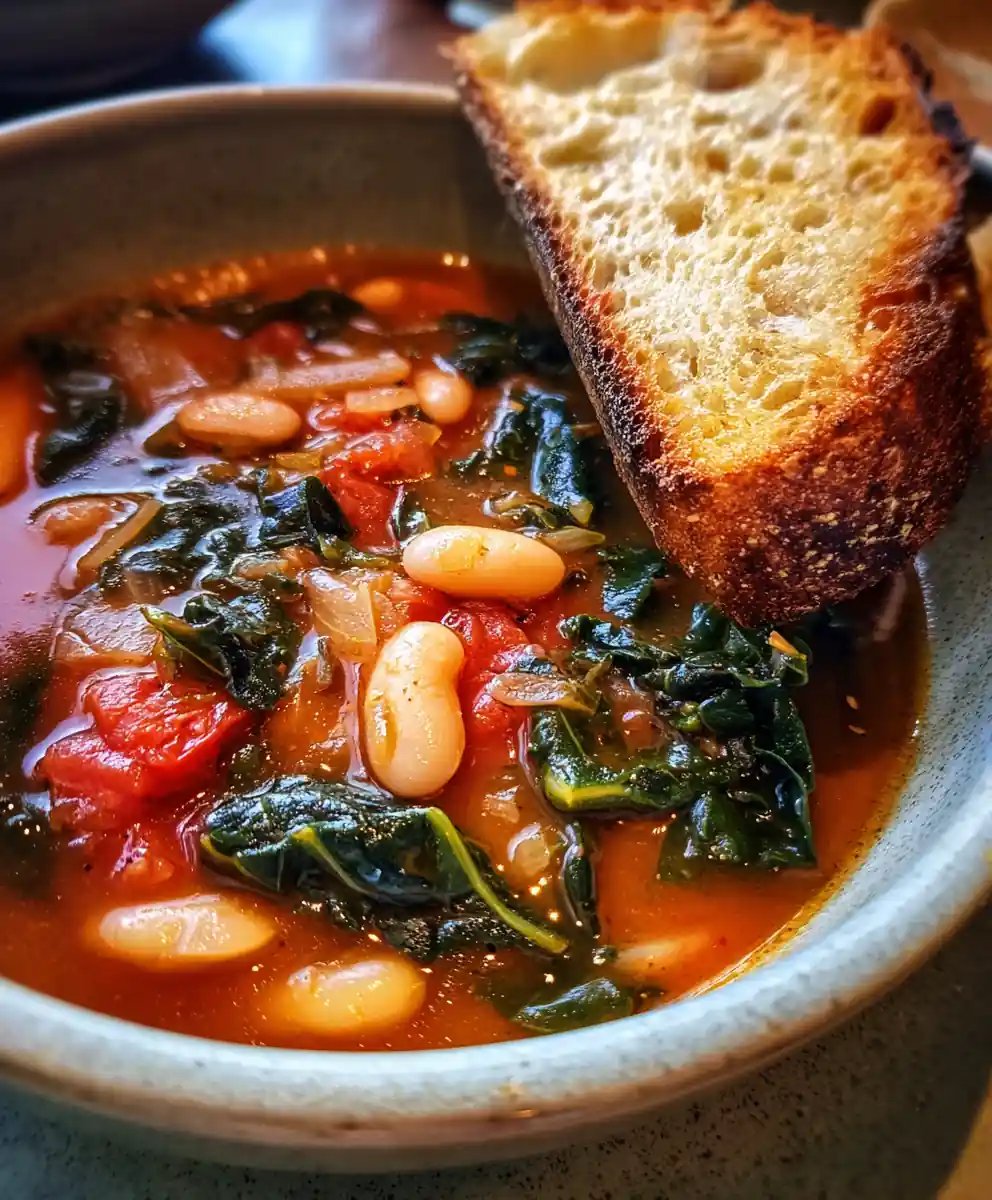 tuscan soup recipe Tomato Kale With White Beans