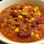 Weight Watchers Taco Soup Recipe Fiesta Red Bean Bowl 1762085057.3737795