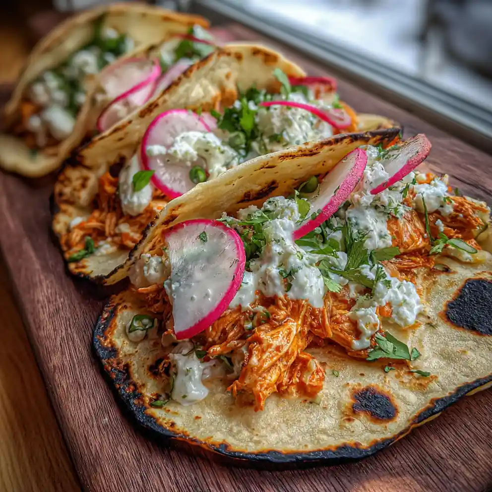 buffalo chicken tacos recipe