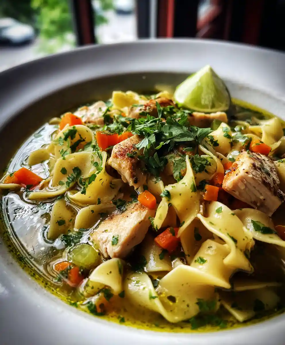chicken noodle soup recipe