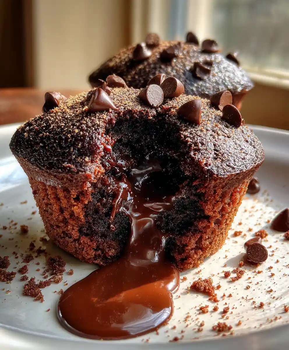 chocolate chocolate chip muffin recipe