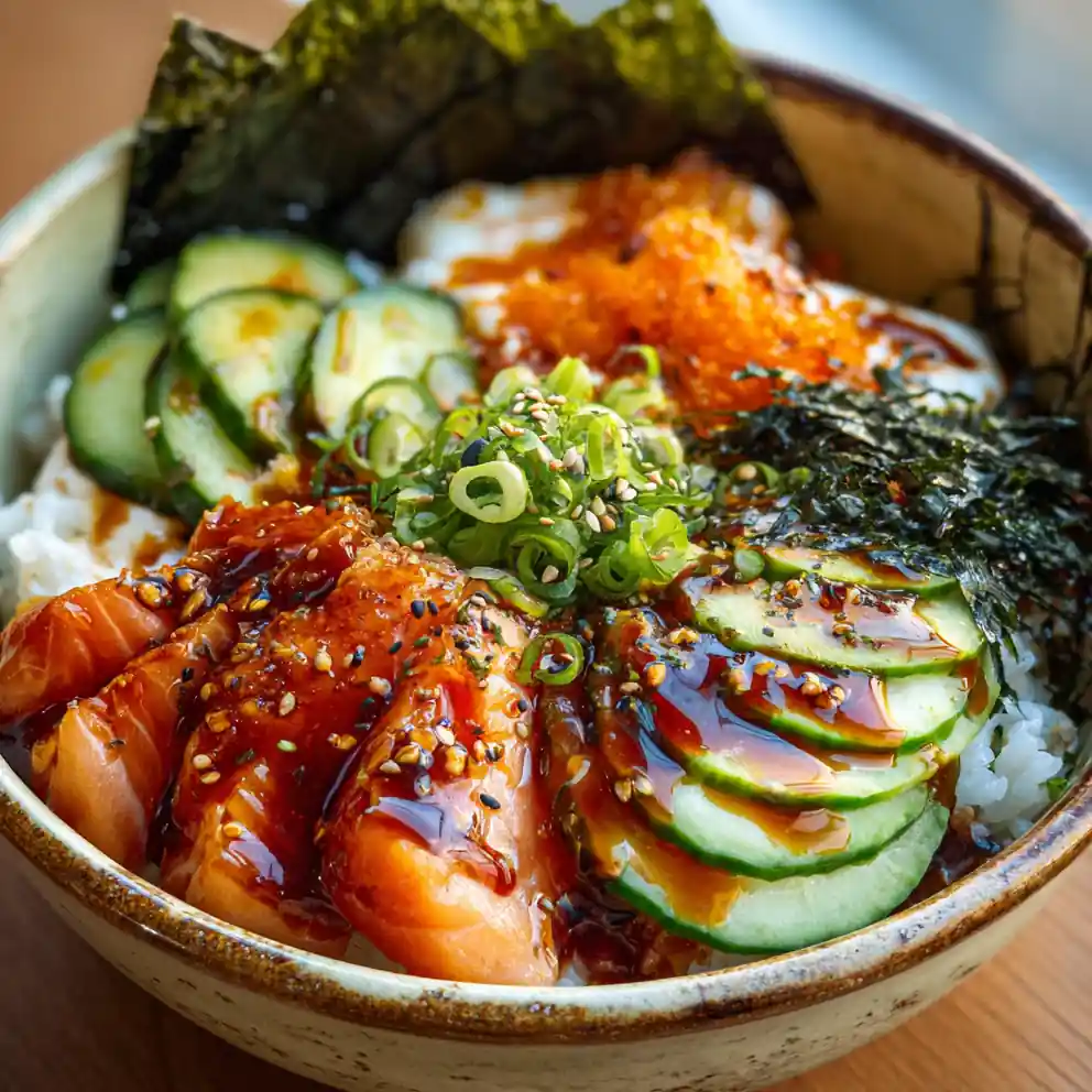Emily Mariko Salmon Bowl Recipe 6 emily mariko salmon bowl recipe