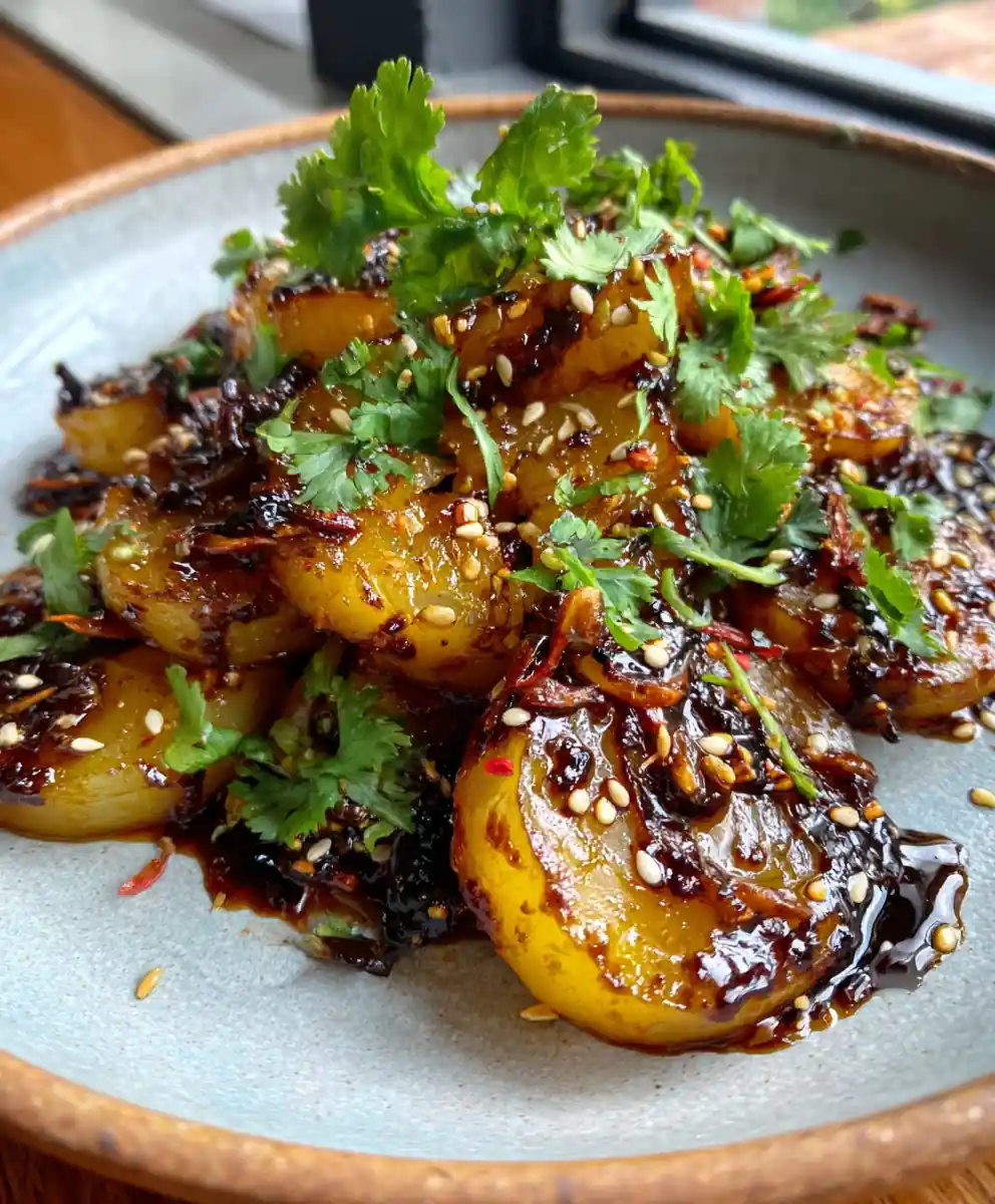 grilled onions recipe