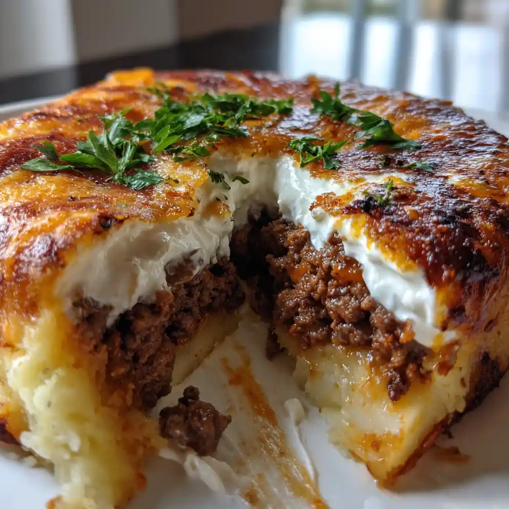 ground beef and potatoes recipe