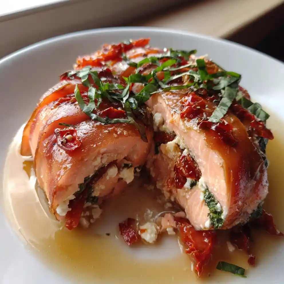 lemon basil salmon rolls recipe