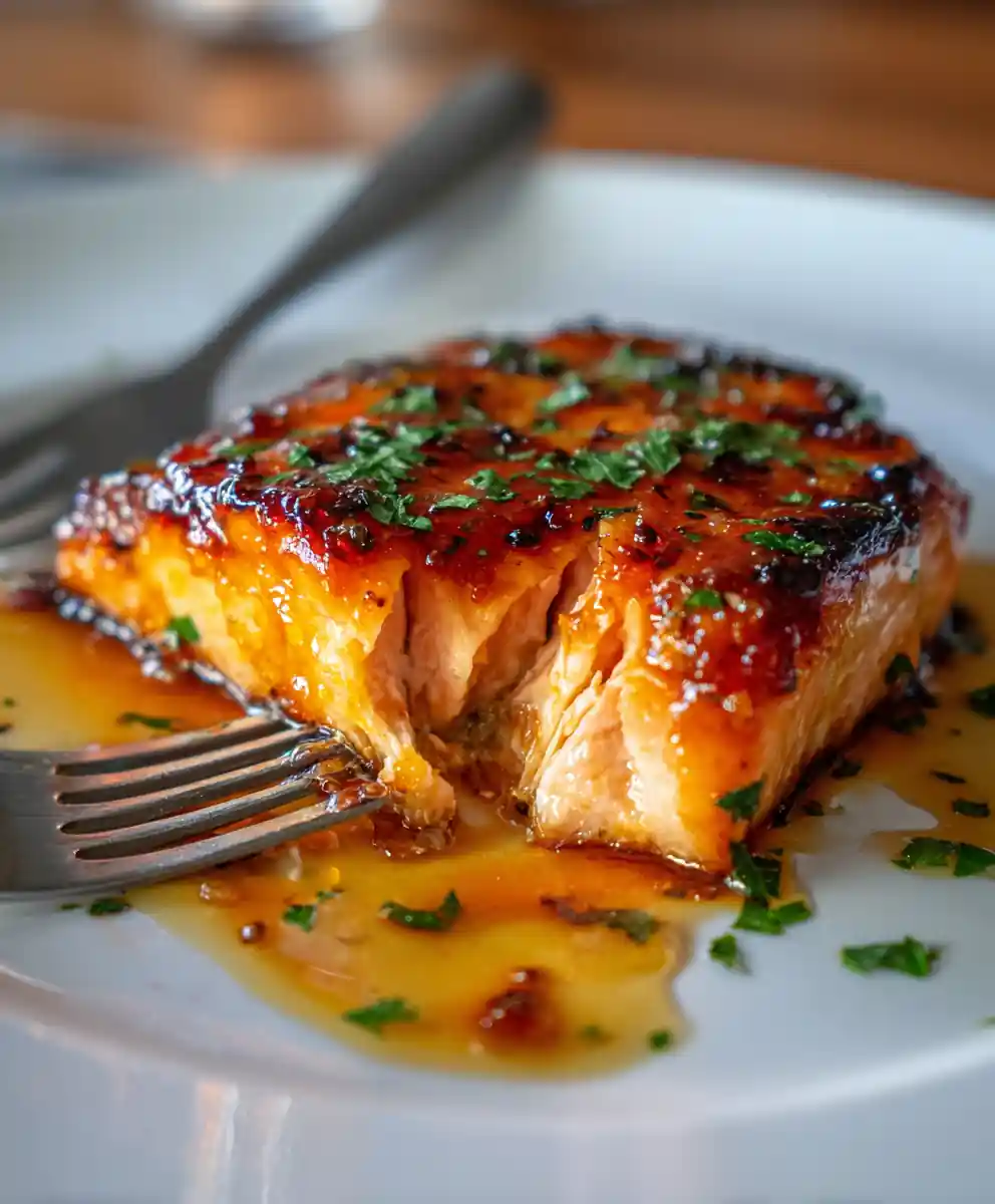 maple glazed salmon recipe