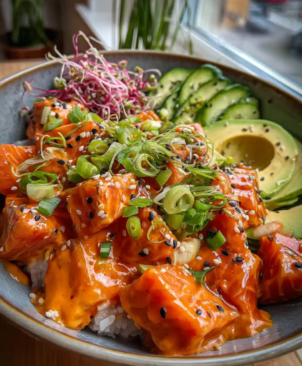 poke bowl recipe salmon
