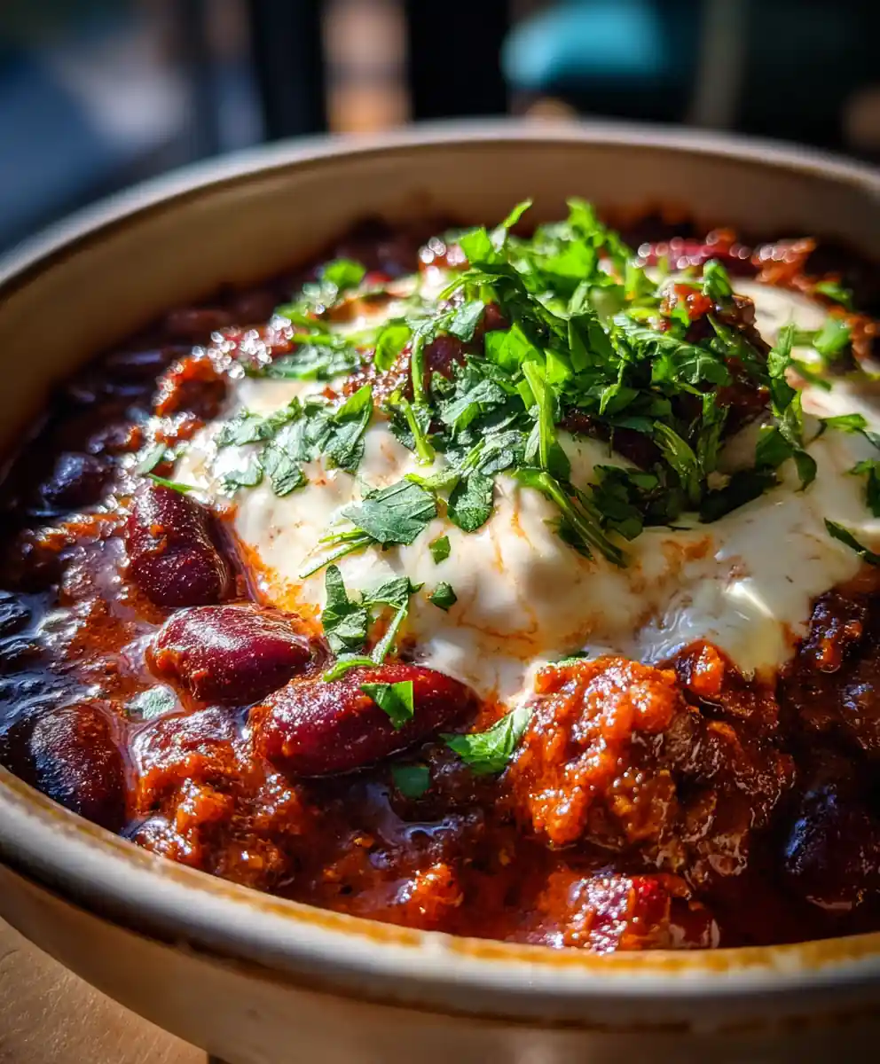 quick chili recipe with beans