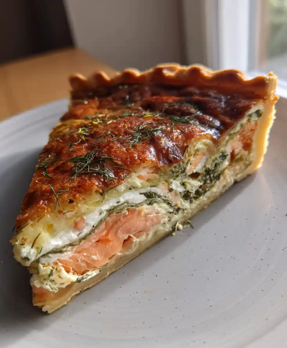 salmon quiche recipe