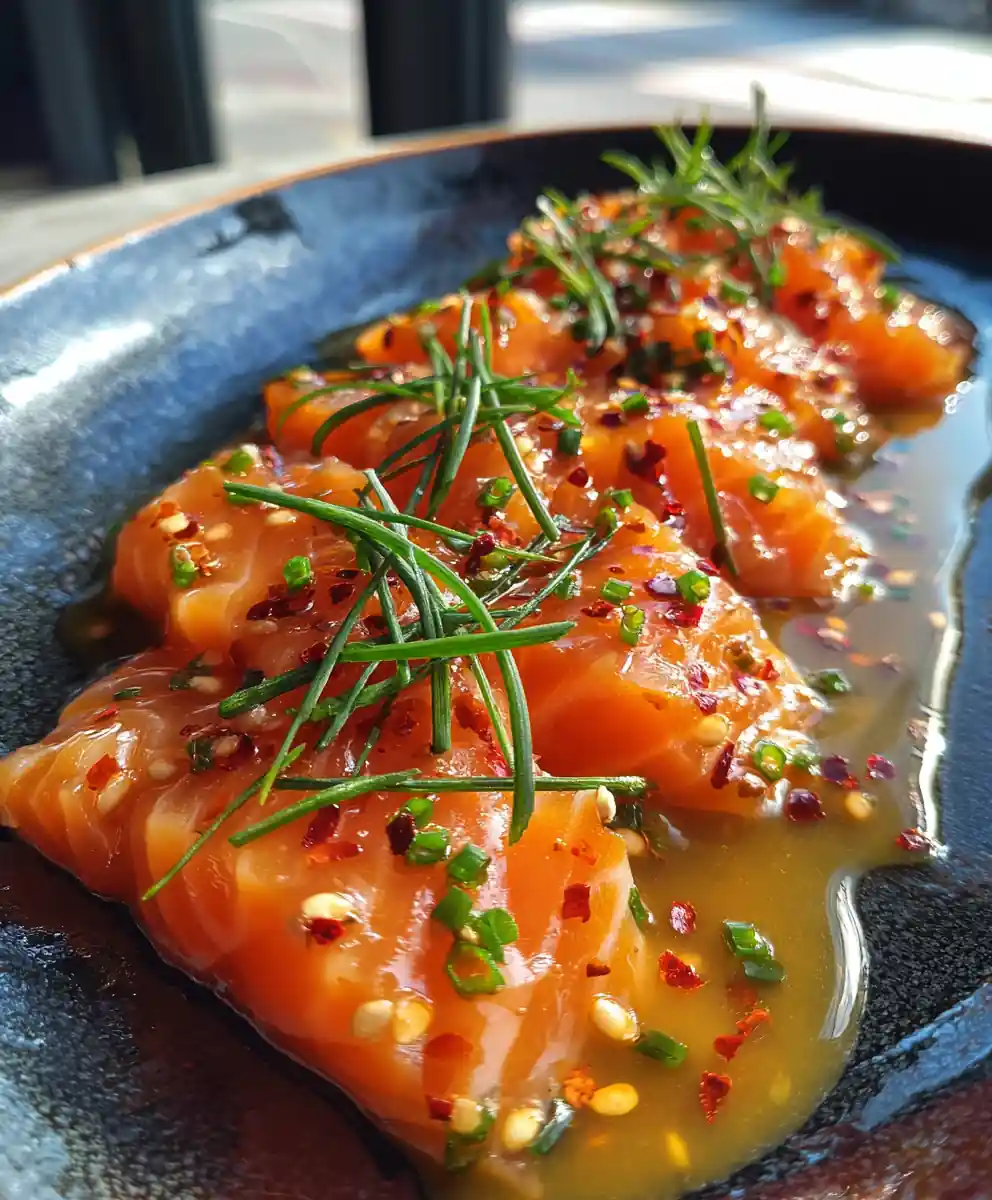 salmon sashimi recipe