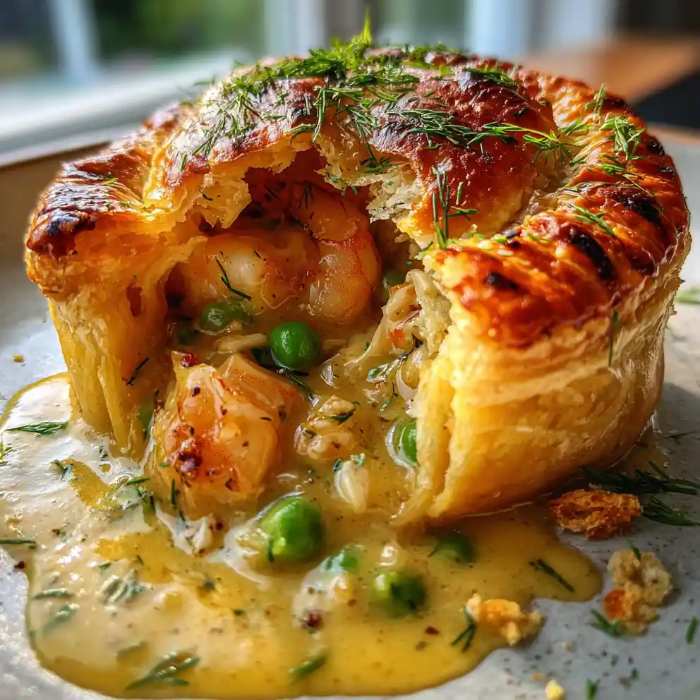 seafood pot pie recipe