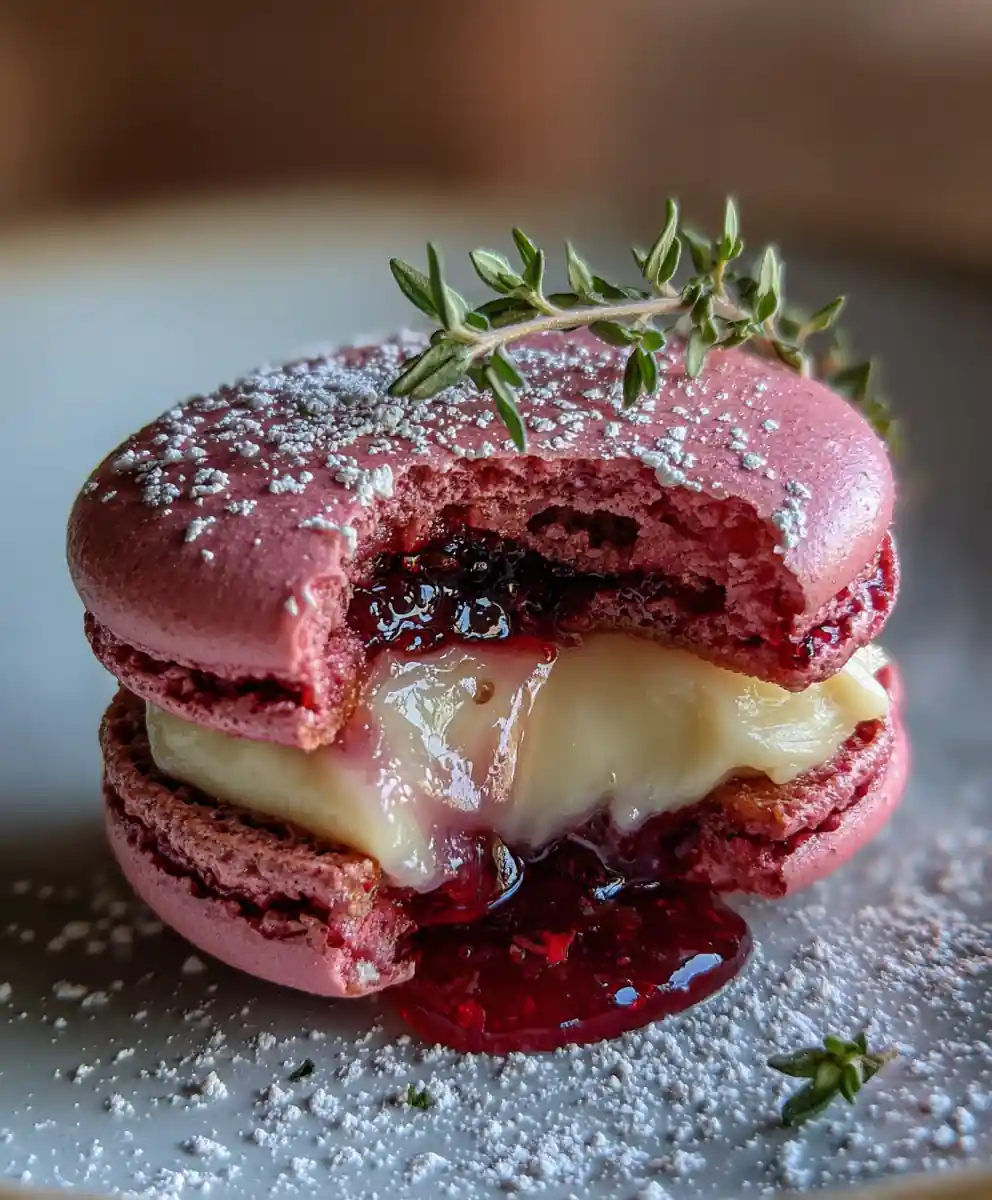 strawberry macaron recipe