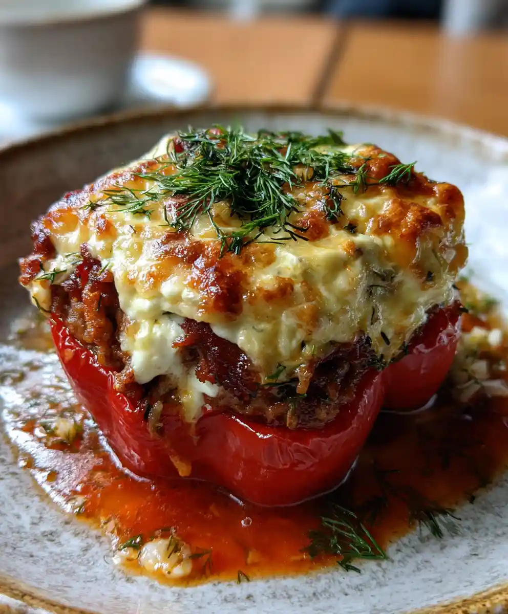 stuffed pepper recipe ground beef