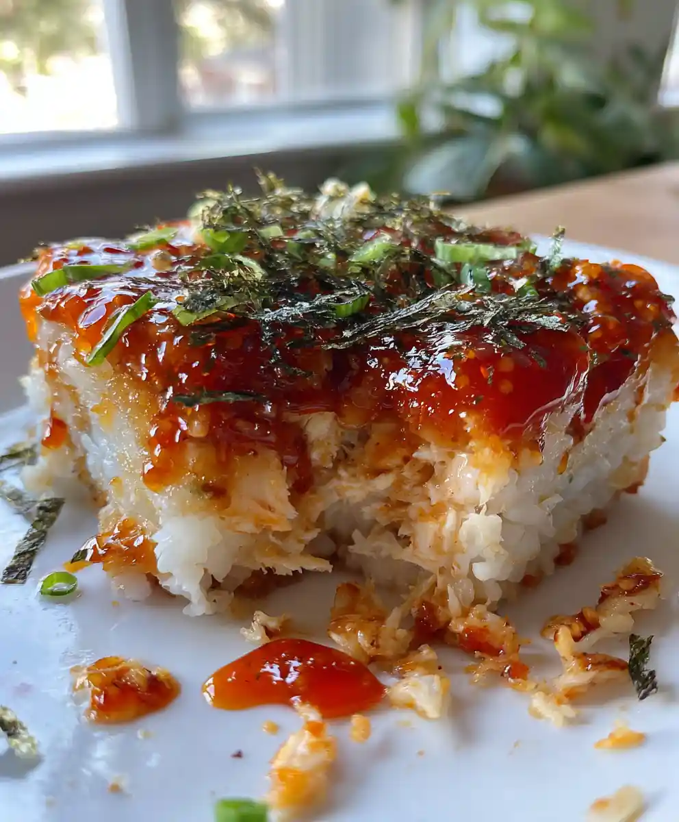 sushi bake recipe crab