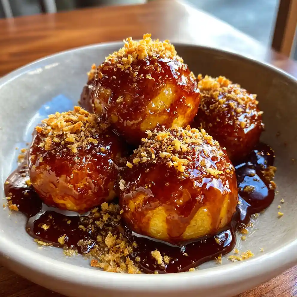 sweet rice balls recipe