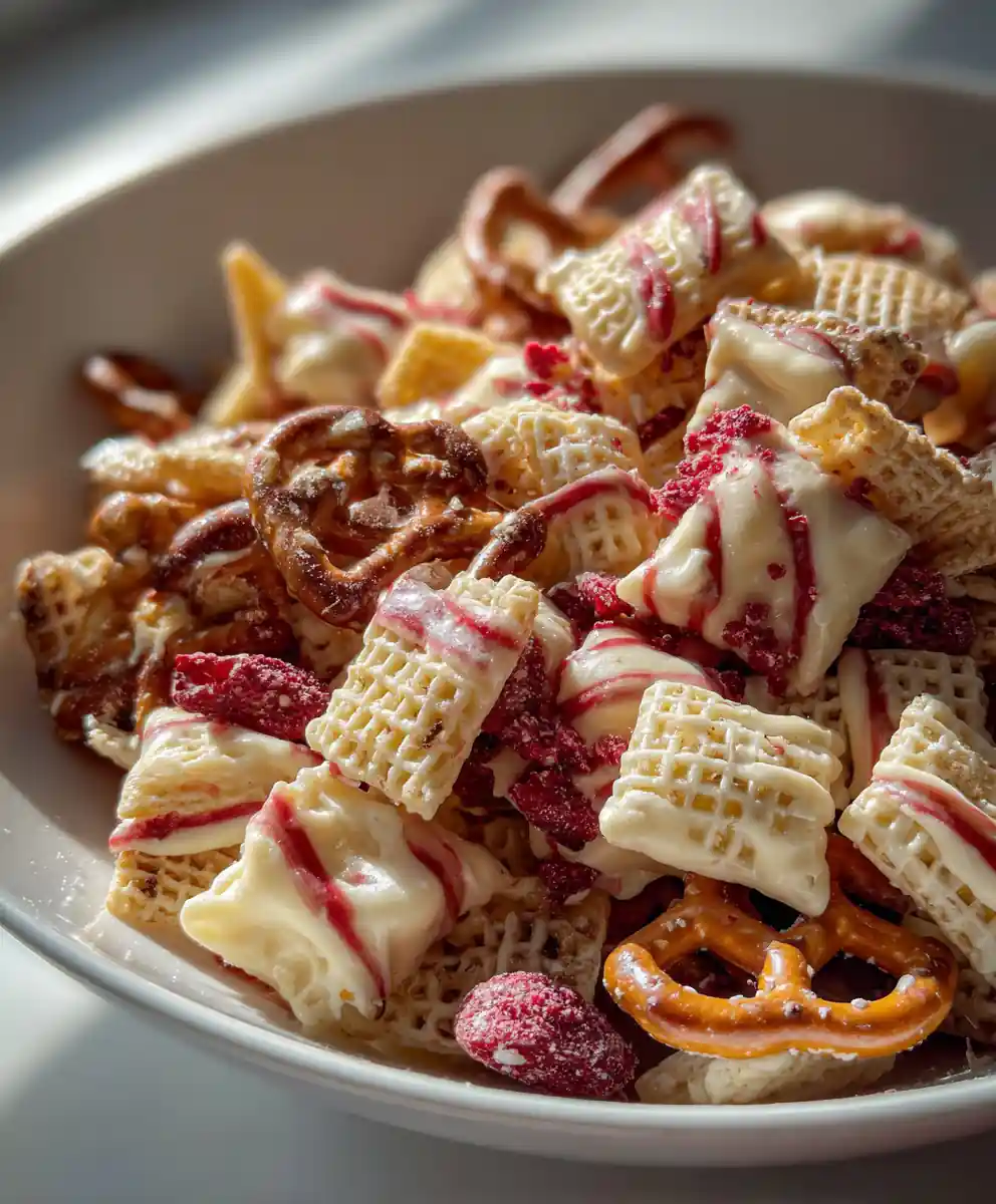 valentine chex mix recipe