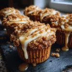 Banana Oat Muffins With Honey Cream Cheese Swirl 1772108871.7921088