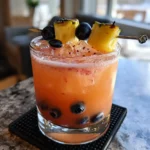 Blueberry Pineapple Sour With Smoky Pineapple Drizzle 1772044118.3510997